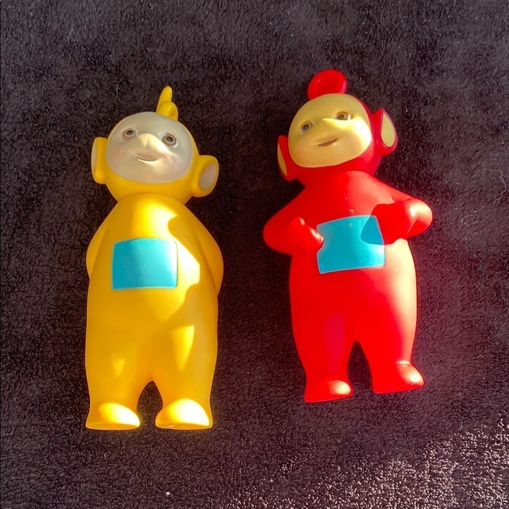Teletubbies Red and Yellow Toy Figures​​​​​
